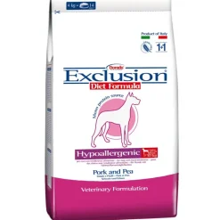 Exclusion hundefoder med gris & ærter