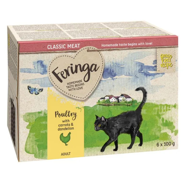Feringa Classic Meat Menu Alubakke 6 x 100 g