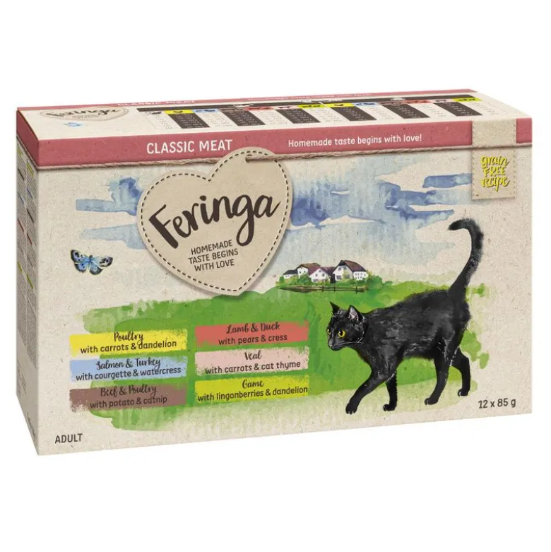Feringa Classic Meat Menu Portionspose 12 x 85 g