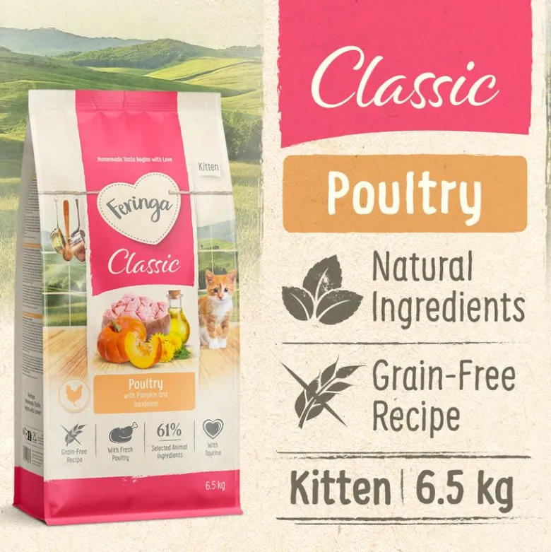 Feringa Kitten Classic Fjerkræ