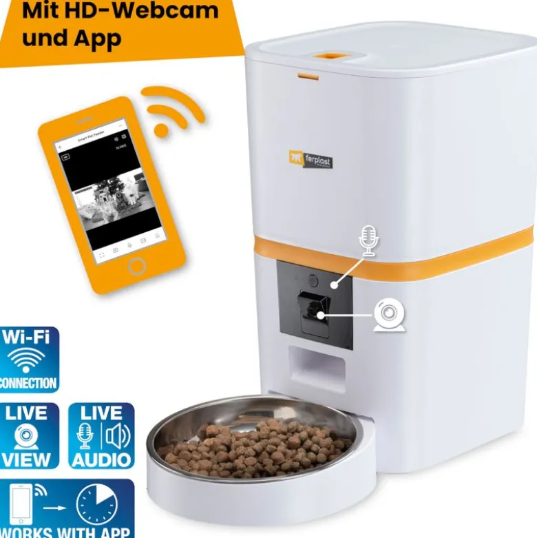 Ferplast automatisk foderautomat Risto Pet Smart
