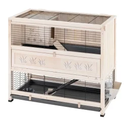 Ferplast Kaninbur i træ Indoor Home