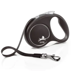 flexi Black Design båndline sort, 5 m