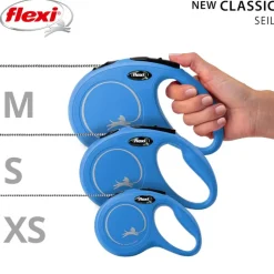 flexi Classic rebline blå, 5 m