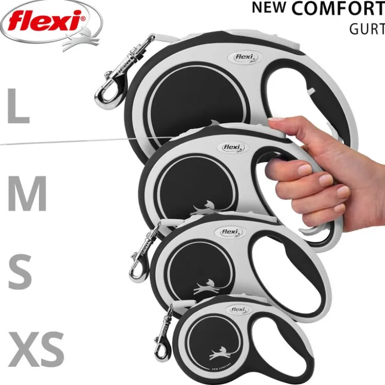 flexi New Classic båndline L, blå - 8 m