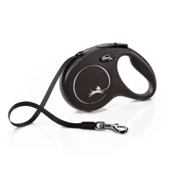 flexi New Classic båndline M, sort - 5 m