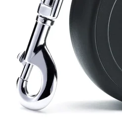 flexi New Classic snorline M sort, 8 m, <20 kg