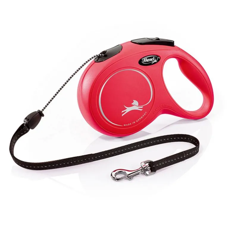 flexi New Classic snorline rød - 8 m