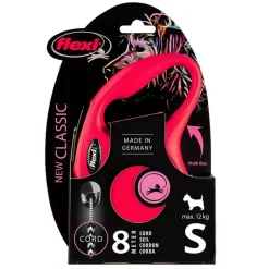 flexi New Classic snorline rød - 8 m