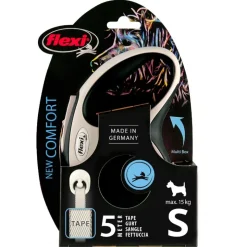 flexi New Classic snorline S, sort - 5 m