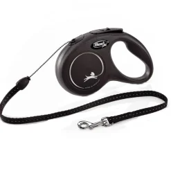 flexi New Classic snorline S, sort - 5 m