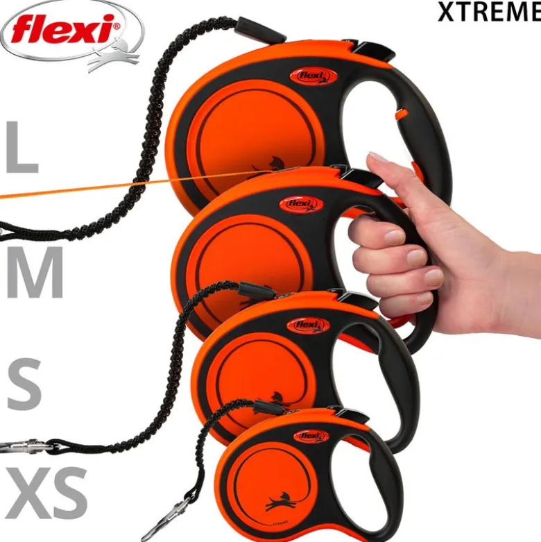 flexi Xtreme snorline orange, 8 m