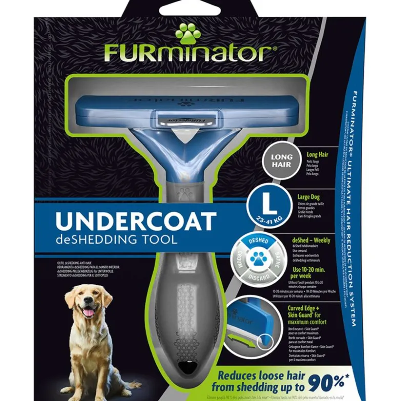 FURminator deShedding Tool L Langhåret