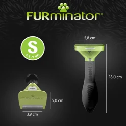 FURminator deShedding Tool S Korthåret