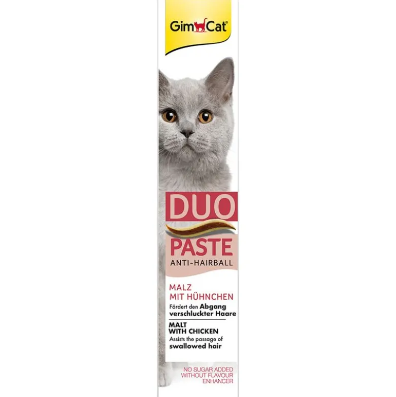 GimCat Anti-Hairball Duo-Pasta Malt & Kylling