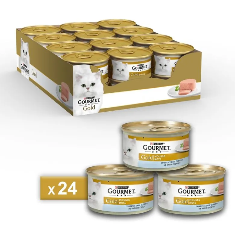 Gourmet Gold Paté 24 x 85 g vådfoder til katte