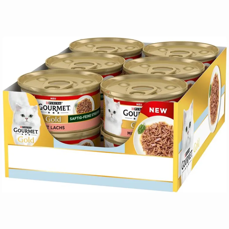 Gourmet Gold Saftig-Fine Bidder 12 x 85 g