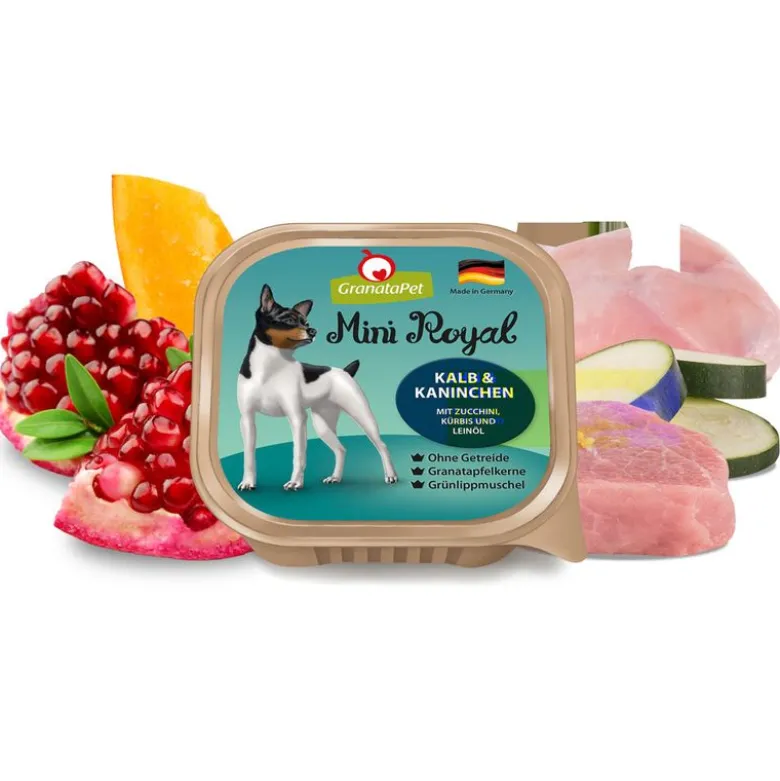 GranataPet Mini Royal 6 x 150 g skål blandingspakke