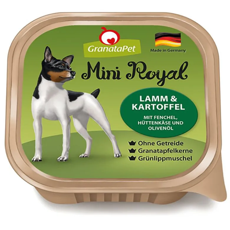 GranataPet Mini Royal 6 x 150 g skål blandingspakke