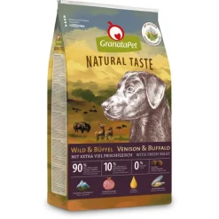 GranataPet Natural Taste tørfoder Vildt & Bøffel
