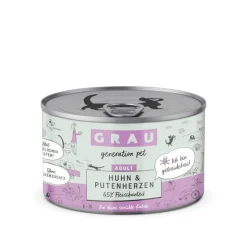 GRAU Adult kornfri dåser 6 x 200 g
