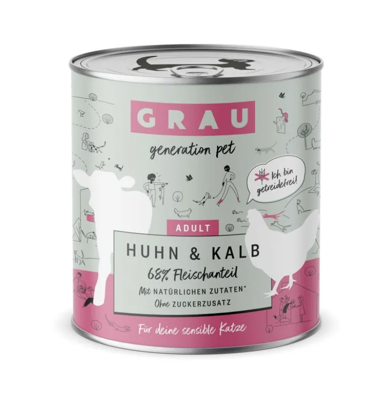 GRAU Adult Kornfri 6 x 800 g