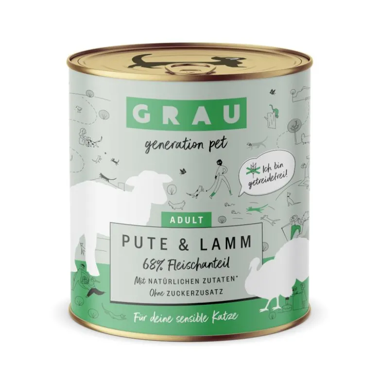 GRAU Adult Kornfri 6 x 800 g