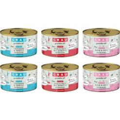 GRAU Kitten Mix 3 varianter dåse 6 x 200 g