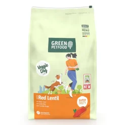 Green Petfood Veggie Dog med røde linser