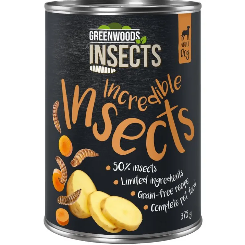 Greenwoods Insects med Kartoffel & Gulerod