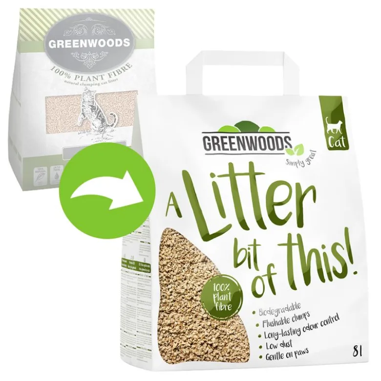 Greenwoods Plant Fibre: Plantebaseret klumpende trægrus
