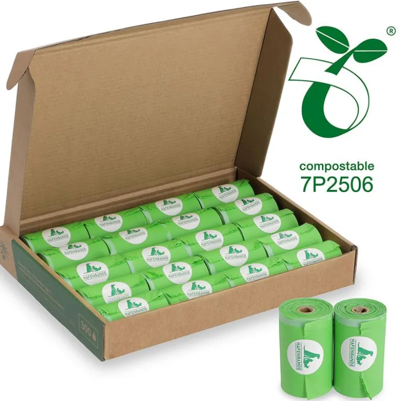 HAFENBANDE biologisk nedbrydelige hundeposer