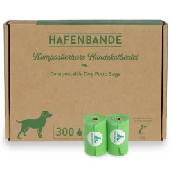 HAFENBANDE biologisk nedbrydelige hundeposer