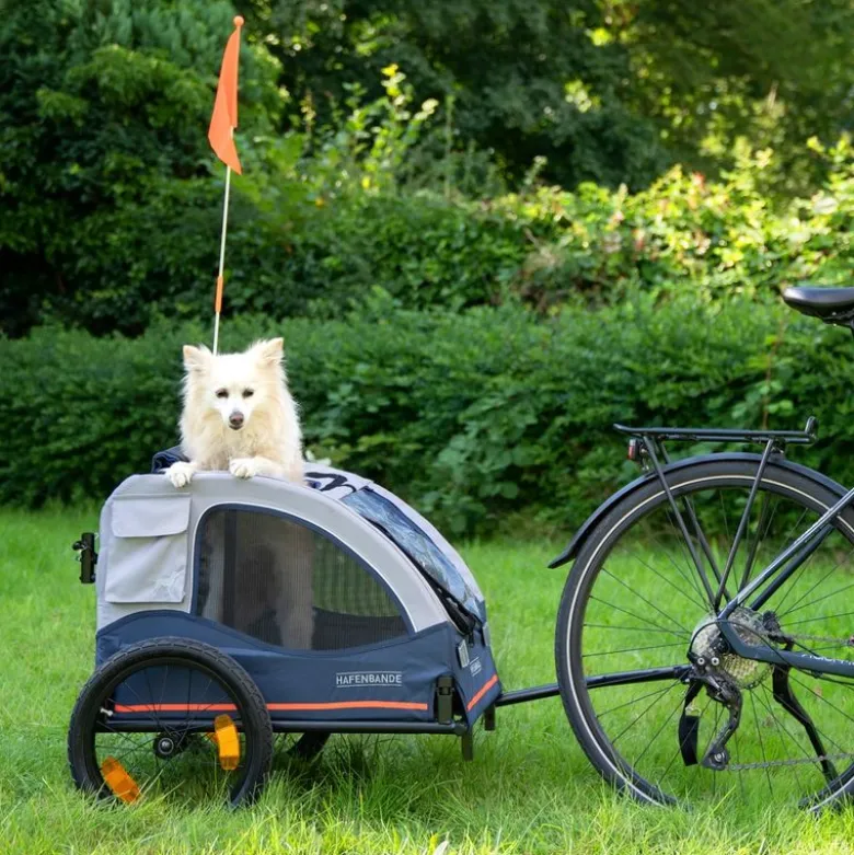 HAFENBANDE Cabby Cykeltrailer M inkl. 2 koblinger