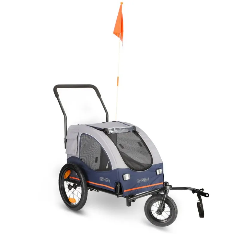 HAFENBANDE Cabby Cykeltrailer M inkl. 2 koblinger