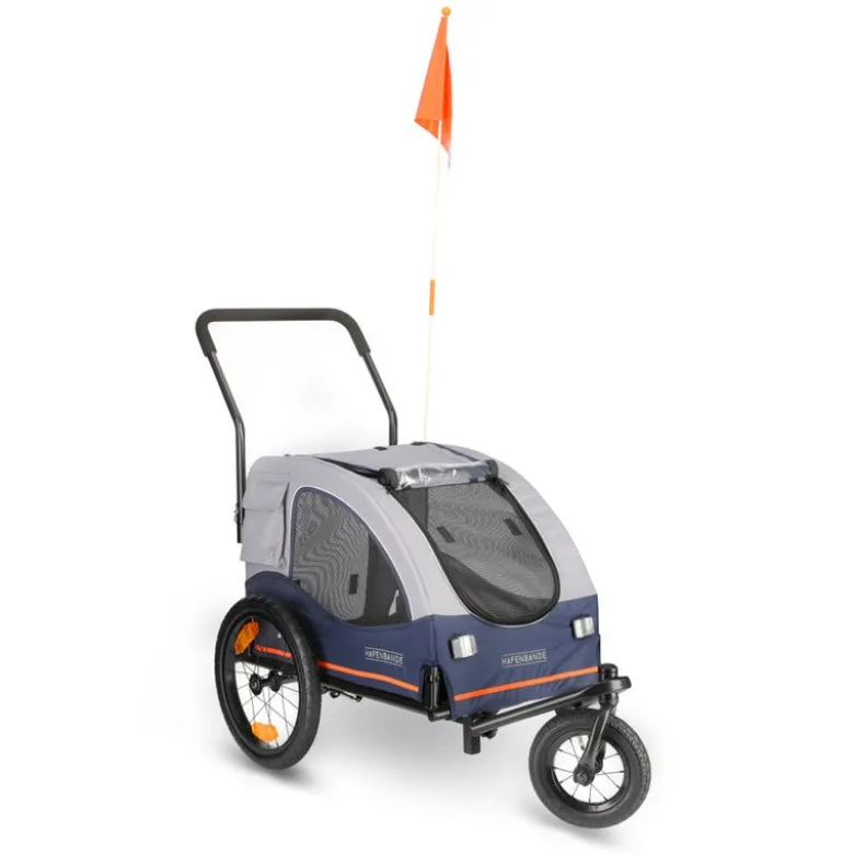 HAFENBANDE Cabby Cykeltrailer M inkl. 2 koblinger