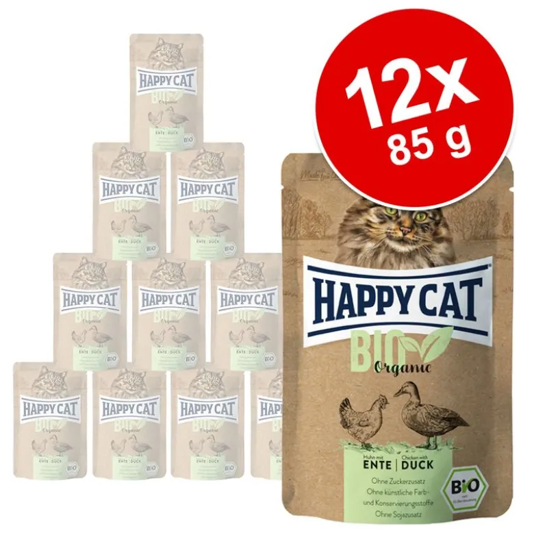 Happy Cat Bio portionspose 12 x 85 g