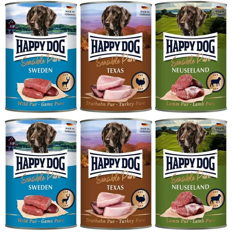 Happy Dog Pur 6 x 400 g