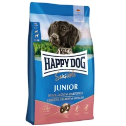 Happy Dog Supreme Sensible Junior Kylling, Laks & Kartofler