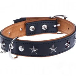 Heim Stars læderhalsbånd & hundesnor