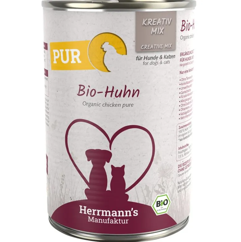 Herrmann's Kreativmix Rent Kød / Øko Rent Kød 6 x 400 g