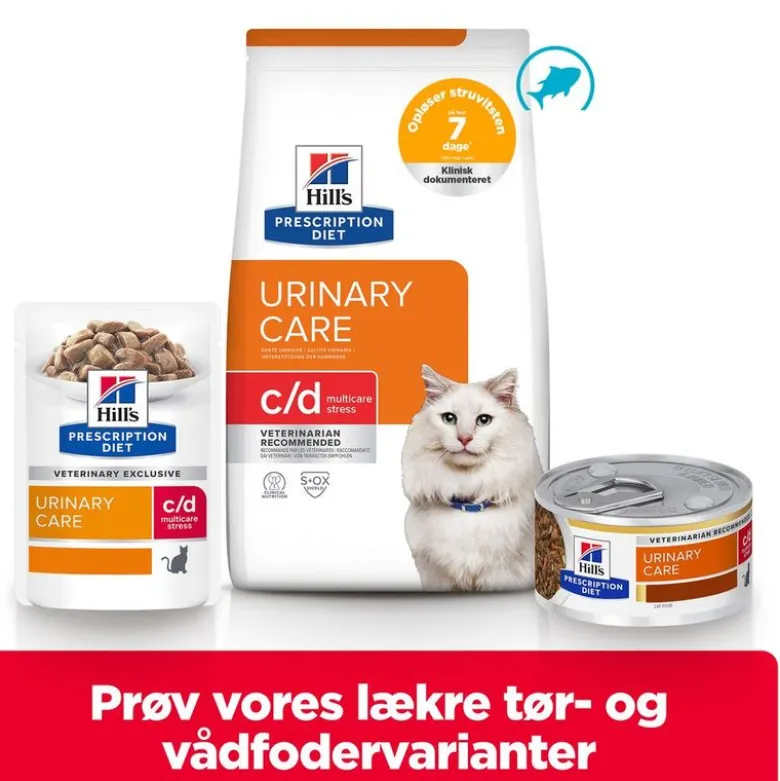 Hill's Prescription Diet c/d Multicare Stress Urinary Care med havfisk
