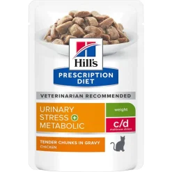 Hill's Prescription Diet c/d Multicare Stress + Metabolic - Kylling