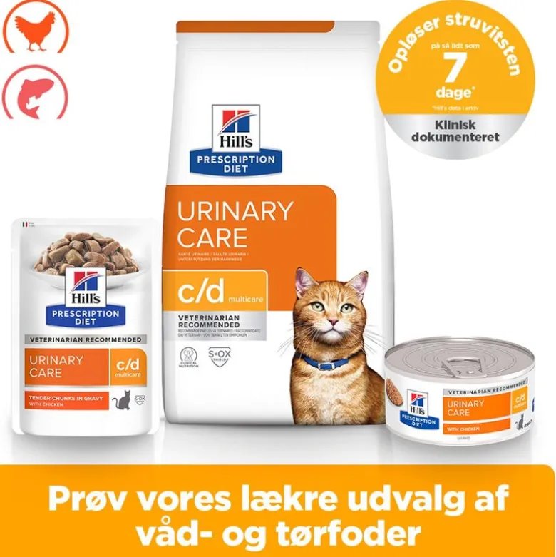 Hill's Prescription Diet c/d Multicare Urinary Care - Kylling