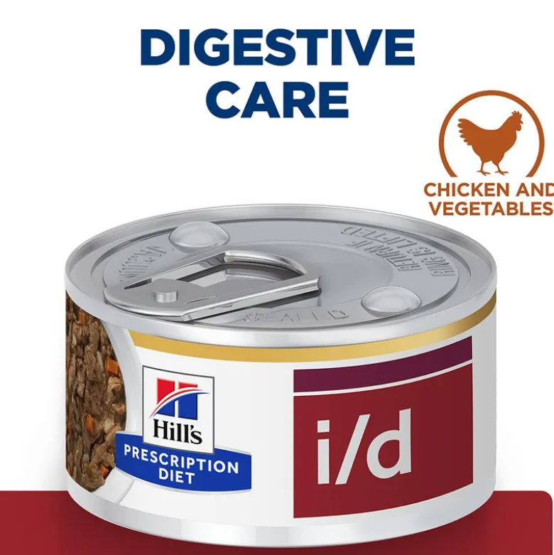 Hill's Prescription Diet i/d Digestive Care med kylling og grøntsager