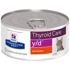 Hill's Prescription Diet y/d Thyroid Care kattemad med kylling