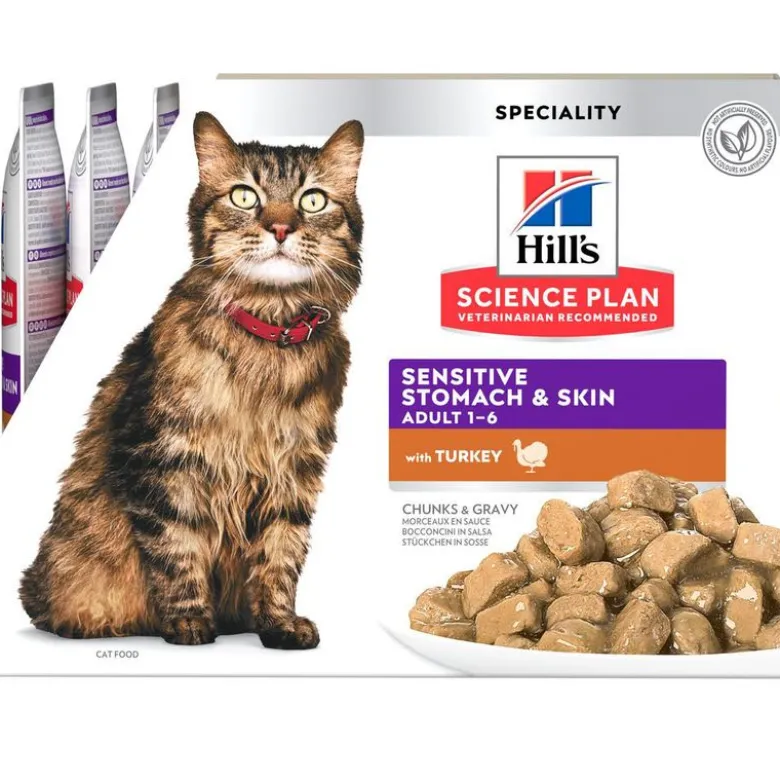 Hill's Science Plan Adult Cat Sensitive Mave & Hud