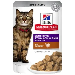 Hill's Science Plan Adult Cat Sensitive Mave & Hud
