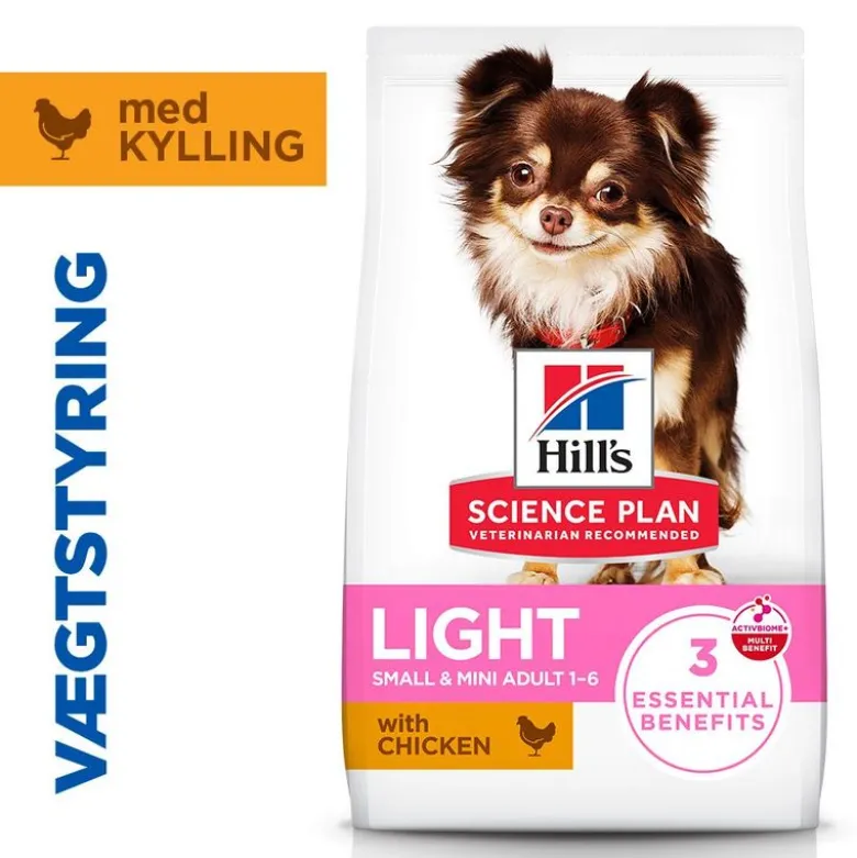 Hill's Science Plan Adult 1-6 Light Small & Mini med kylling