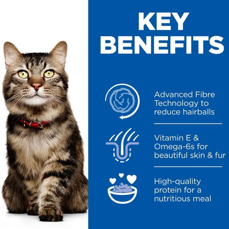 Hill's Science Plan Hairball & Perfect Coat Adult Kylling
